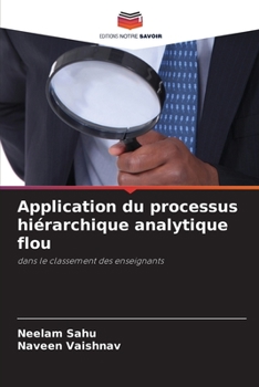 Paperback Application du processus hiérarchique analytique flou [French] Book