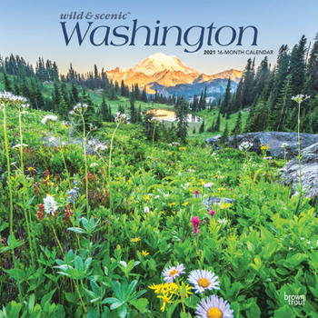 Calendar Washington Wild & Scenic 2021 Square Book