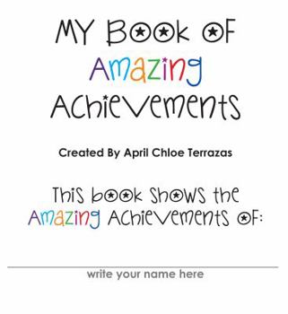 Paperback My Book of Amazing Achievements Book