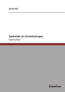 Paperback Typikalität von Dienstleistungen [German] Book
