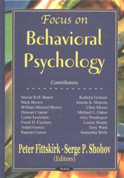 Hardcover Focus on Behavioral Psychology (Anthology) Book