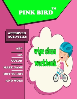 wipe clean workbook: Learning Sight Words: Includes a Wipe-Clean Pen and Flash 8.5*11in