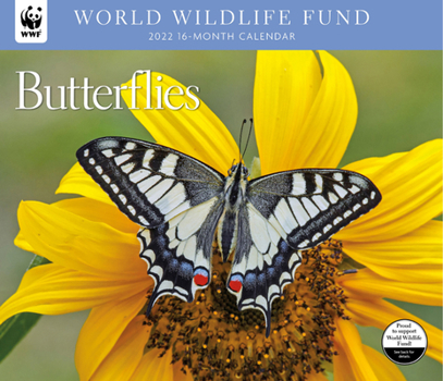 Calendar Butterflies WWF 2022 Wall Calendar Book