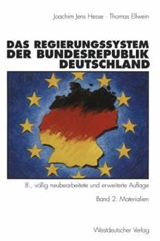 Paperback Das Regierungssystem Der Bundesrepublik Deutschland: Band 2: Materialien [German] Book