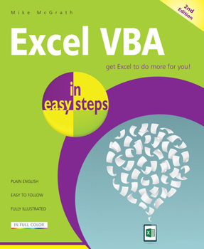 Paperback Excel VBA in Easy Steps Book