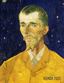 Paperback Vincent van Gogh Agenda Annuel 2020: Portrait d'Eug?ne Boch - Postimpressionisme - Planificateur Mensuel - Janvier ? D?cembre 2020 - Peintre N?erlanda [French] Book