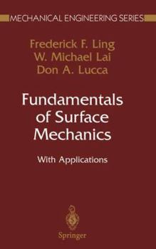 Hardcover Fundamentals of Surface Mechanics: With Applications Book