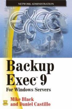 Paperback Backup Exec 9: For Windows Servers Book