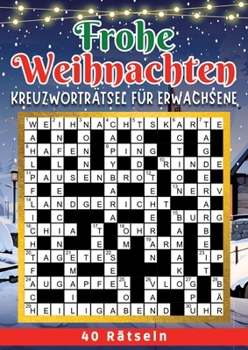 Frohe Weihnachten - Kreuzworträtsel: Großdruck Kreuzworträtsel (German Edition)
