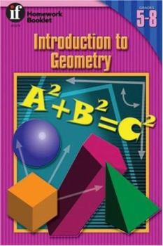 Paperback Introduction to Geometry Homework Booklet, Grades 5 to 8 Book