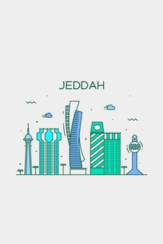 Jeddah Minimalist Travel Notebook [Lined] [6x9] [110 pages]