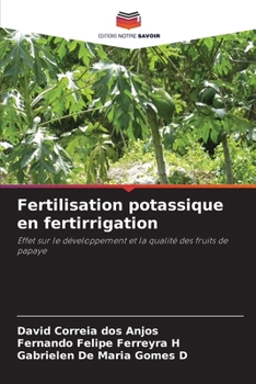 Paperback Fertilisation potassique en fertirrigation [French] Book