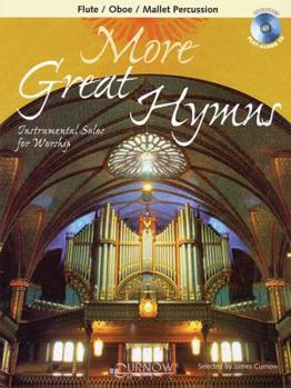Paperback More Great Hymns (audio access included): Flute/Oboe Book