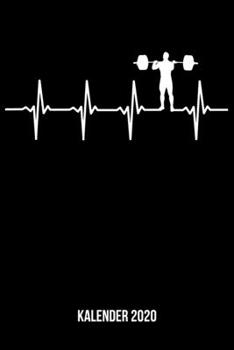 Kalender 2020: Terminplaner A5 - Gewichtheben Herzschlag Heartbeat Wochenkalender & Monatsplaner 2020 - Geschenk für Gewichtheber (German Edition)