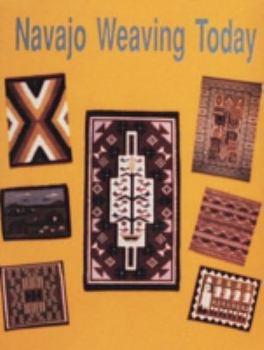 Paperback Navajo Weaving Today Book
