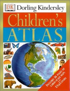 Hardcover Dorling Kindersley Children's Atlas Book