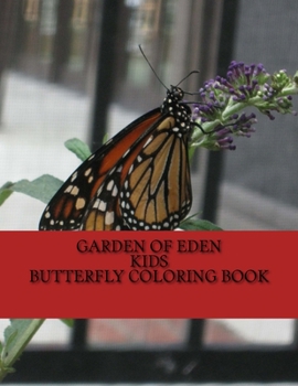 Paperback Garden of Eden KIDS Butterfly Coloring Book