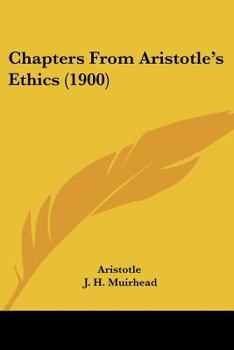 Paperback Chapters From Aristotle's Ethics (1900) Book