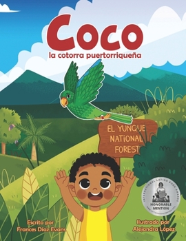 Paperback Coco la cotorra puertorriqueña [Spanish] Book