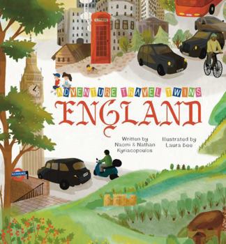 Paperback Adventure Travel Twins: ENGLAND Book