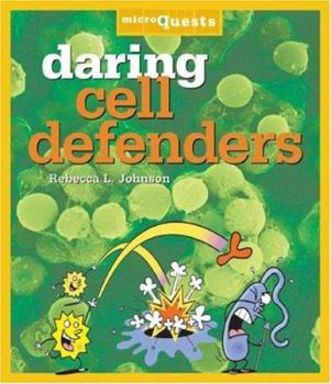 Library Binding Daring Cell Defenders Book