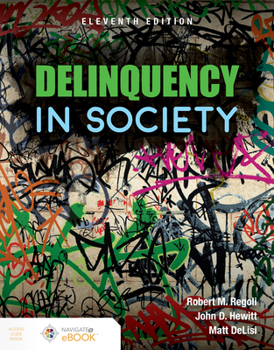 Paperback Delinquency in Society Book