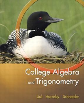 Hardcover College Algebra and Trigonometry Book