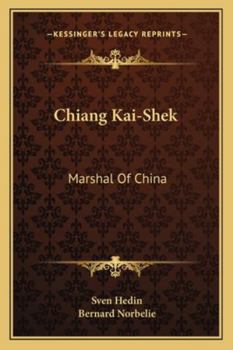 Paperback Chiang Kai-Shek: Marshal Of China Book