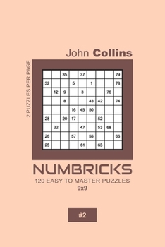 Paperback Numbricks - 120 Easy To Master Puzzles 9x9 - 2 Book