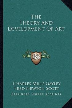 Paperback The Theory And Development Of Art Book