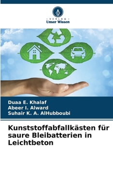 Paperback Kunststoffabfallkästen für saure Bleibatterien in Leichtbeton [German] Book
