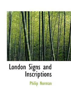Paperback London Signs and Inscriptions Book