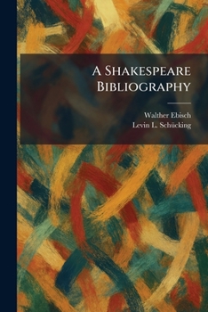 Paperback A Shakespeare Bibliography Book