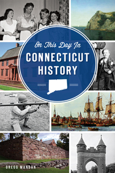 Paperback On This Day in Connecticut History Book
