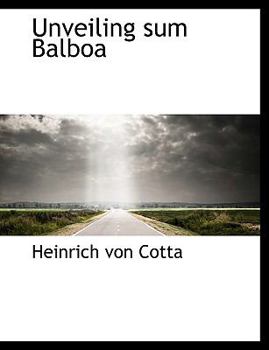 Paperback Unveiling Sum Balboa [German] [Large Print] Book