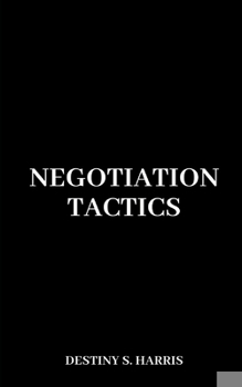 Paperback Negotiation Tactics Book