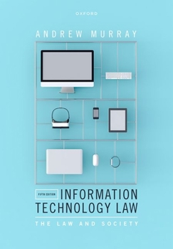 Paperback Information Technology Law 5th Edition Book