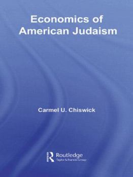 Paperback Economics of American Judaism Book
