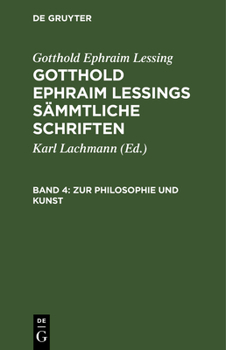 Hardcover Zur Philosophie Und Kunst: (Fortsetzung.) [German] Book