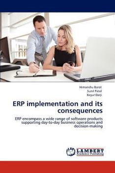 Paperback ERP implementation and its consequences Book