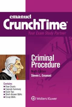 Paperback Emanuel CrunchTime for Criminal Procedure Book