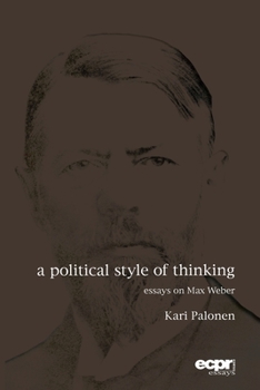 Paperback A Political Style of Thinking Book