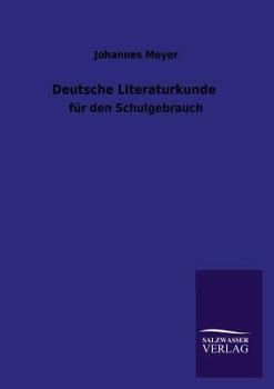 Paperback Deutsche Literaturkunde [German] Book