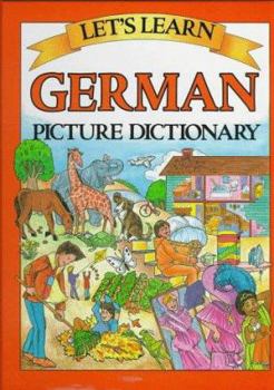 Hardcover Let's Learn German Picture Dictionary Book