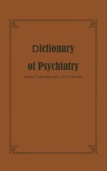 Paperback Dictionary of Psychiatry Book