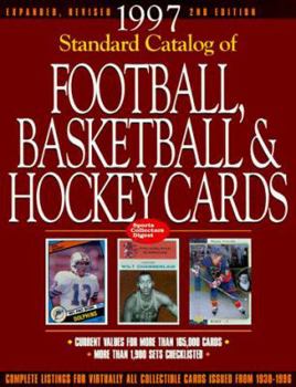 Paperback Standard Catalog of Football, Basketball and Hockey Cards Book