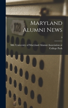 Hardcover Maryland Alumni News; 9 Book