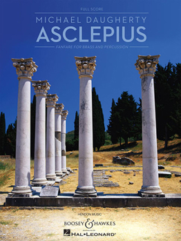 Paperback Asclepius: For Brass and Percussion Full Score Book