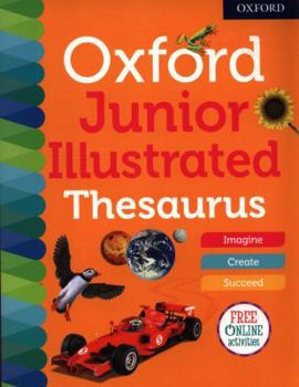 Hardcover Oxford Junior Illustrated Thesaurus Book