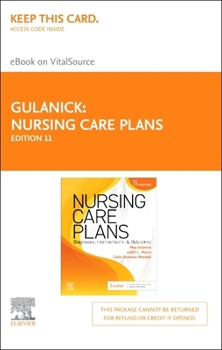 Nursing Care Plans - Elsevier E-Book on Vitalsource (Retail Access Card): Diagnoses, Interventions, and Outcomes